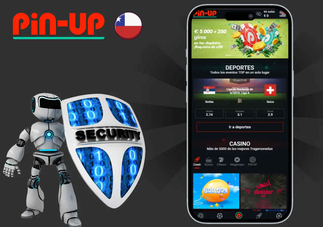 Vista de seguridad y protección en la aplicación, con enfoque en la fiabilidad